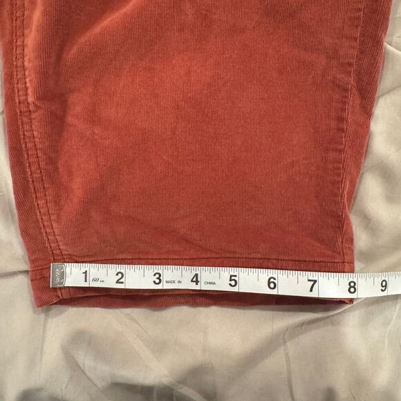 Free People Bay to Breakers Corduroy Button Closure Pants in Rosey Copper XLarge - Picture 12 of 12